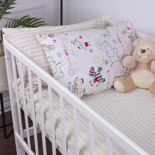 Фото - Комплект постільної білизни MirSon Ranforce Elite Kids Time 19-0001 Animais 143х210 см (2200006979487)